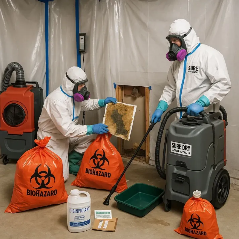 Contaminated Water Handling Protocols process in Marlow, OK
